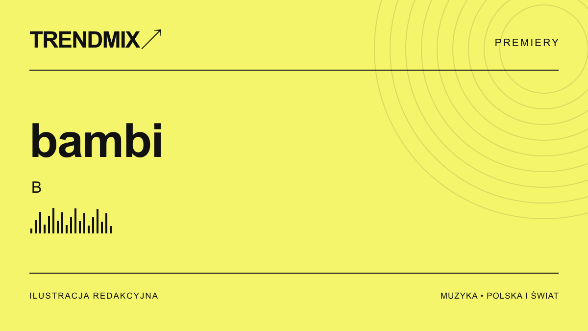 bambi wydała „B”. Elektronika spotyka orkiestrę